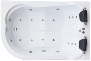 Гидромассажная ванна Royal Bath Norway De Luxe 180x120см правая белый RB331100DL-R